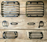Light Grille Guards Protection Metal Galv Steel Land Rover Defender 90