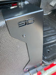 Satin Black Stainless Seat Box Corner Mat Protectors Fits Land Rover DEFENDER 90