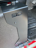 Satin Black Stainless Seat Box Corner Mat Protectors Fits Land Rover DEFENDER 90