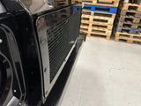 Gloss Black Woven Mesh Front Grille Stainless Steel Fit Land Rover Defender