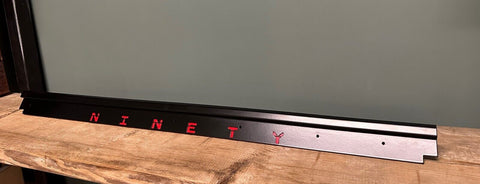 Red Ninety Rear Door Carpet Retainer Metal Trim Fit Land Rover Defender 90