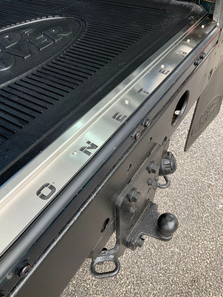 Stainless One Ten Defender Rear Door Carpet Retainer Trim Fits