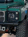 Head Light Guards Protection Grilles Metal Fits Land Rover Defender 90 110 Black