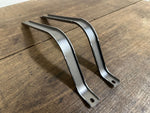 2x Rear Tub Wing Support Stays Brackets Land Rover Defender SWB 90 *BARE STEEL*
