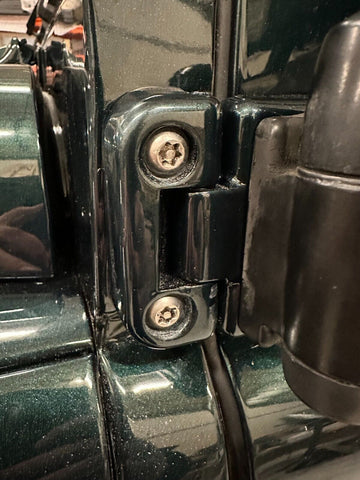 Front Doors, Bonnet & Back Door Stainless Fixing kit fits Land Rover Defender 90