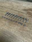 Fixings for Front Carpet Retainers - Bolts and nuts to fit Land Rover Defender