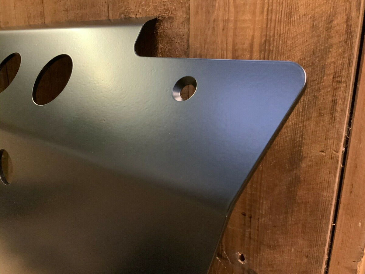 Aluminum Steering Guard for New Generation Defenders, Silver, Terrafirma, TF0436 Aluminum Steering Guard for New Generation Defenders, Silver, Terrafirma, TF0436