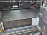 Rear Pull Out Drawer Safe Fits Land Rover Defender 90 110 Utility Load Area 851x735mm