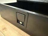 Black Drawer Pull Out Safe Fit Land Rover Defender 90 110 Utility Rear Load Area