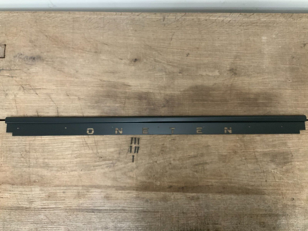 Black Steel Rear Door Carpet Retainer Trim ONE TEN Fits Land Rover Def ...