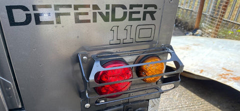 Rear Light Guards Grilles Fits Land Rover Defender 90 110 Indicators ...
