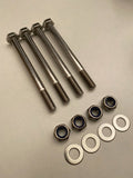 Stainless Steel Bumper Bolt Set SS x4 Fits Land Rover Defender 90 110