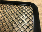 Black Woven Mesh Grille Stainless Steel Diamond Fits Land Rover Defender Front