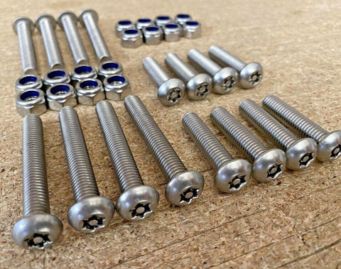 Stainless Steel Security Bolt Kit Front Doors Fit Land Rover Defender 90 110 x16