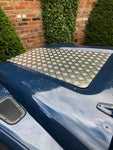 NEW Land Rover Defender Bonnet Chequer Plate Protection DA2066 Silver TD5 TDi