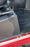 Pair of Black Seat Box Corner Carpet Mat Protectors For Land Rover Defender 90