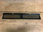 BLACK Air Con Lower Grille Insert Mesh Front Panel To Fit Land Rover Defender