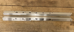 Ninety Stainless Front Door Sill Covers Threshers For Land Rover Defender 90
