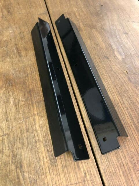 Rear Door Carpet Retainer Trim Gloss Black fit Land Rover Defender 110 ...