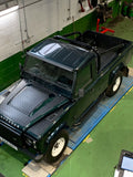 Long 3" Roll Hoop Bar Cage 110 130 Rear Bison Fits Land Rover Defender Pickup