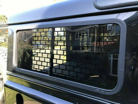 off road suv car exterior protection window grills steel Side Window Guards fit for Land Rover Defender 90/110 - 34 off road suv car exterior protection window grills steel Side Window Guards fit for Land Rover Defender 90/110 - 34
