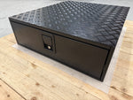 Black Drawer Pull Out Safe Fit Land Rover Defender 90 110 Utility Rear Load Area